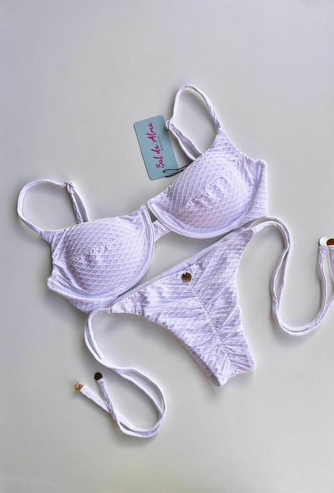 LACINHO TOP ARO BRANCO HAWAII