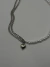 Collar doble perlas
