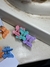 Broches maripositas x 3