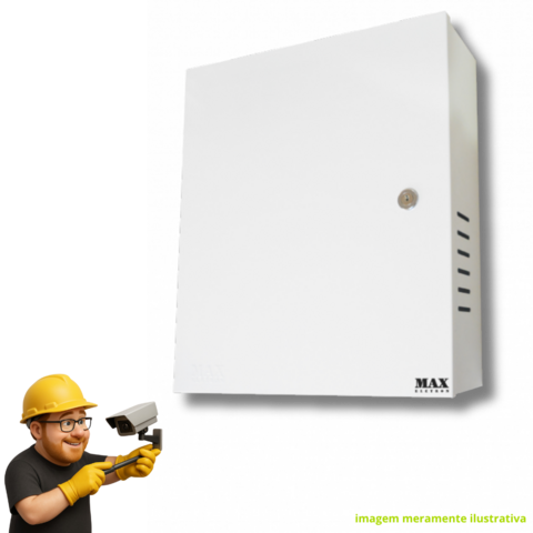 CAIXA METALICA VERTICAL MINI FINE (350X400X108MM)