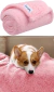 Manta Furrybaby de forro polar, suave y cálida, para perro y gato
