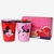 Kit 2 Copos Viagem snap MICKEY e MINNIE Namorados 300ml