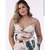 Blusinha Cropped com nó - Riu Kiu