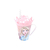 Caneca com Canudo e Tampa Coroa Frozen 360ml na internet