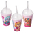 Copo com canudo Patrulha Canina Meninas 280ml - 1 unidade