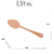 Conjunto 6 Colheres Garfos ou Facas de Aço Inox Positano Rosé - Lyor - Lelyn Utilidades
