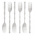 Conjunto 6 Colheres Garfos ou Facas Aço Inox Bambu Elegant - Lelyn Utilidades
