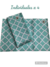 Individuales x 4 - Aqua