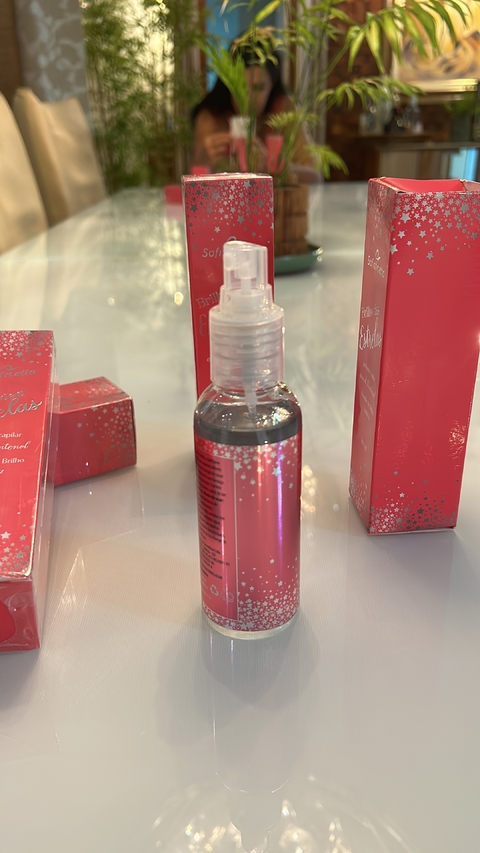 BRILHO DAS ESTRELAS PERFUME CAPILAR COM D-PANTENOL 110ML