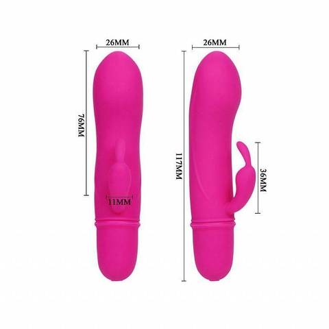 Vibrador Puro Silicone. 10 níveis de vibração - Caesar -