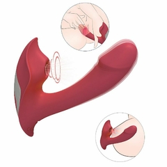 Vibrador de Ponto G e clitóris com pulsação - Recarregável na internet