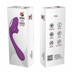 Vibrador de Ponto G e Clitóris com Pulsação - comprar online