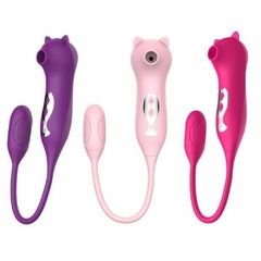 VIBRADOR CAT DUPLO ESTIMULO PONTO G 10 MODOS DE VIBRAÇÕES