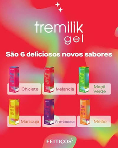 TREMILIK GEL ELETRIZANTE BEIJÁVEL 15G FEITIÇOS