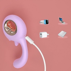 Vibrador de Ponto G com Língua estimuladora - comprar online