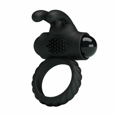 ANEL PENIANO EUDORA RABBIT COM VIBRO PRETTY LOVE