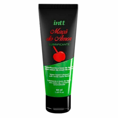 LUBRIFICANTE ÍNTIMO BEIJÁVEL MAÇÃ DO AMOR 50ML INTT