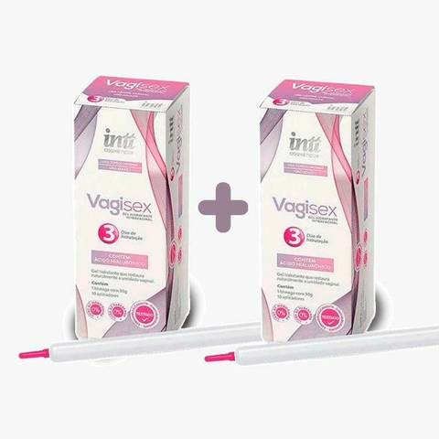 2 VAGISEX GEL LUBRIFICANTE HIDRATANTE INTRAVAGINAL 30G