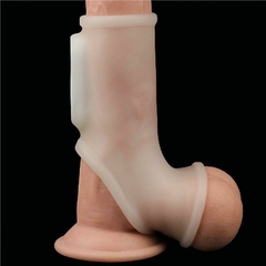 Capa Peniana com vibro e Anel de Escroto - comprar online