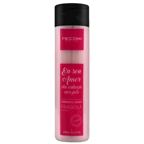 SABONETE LÍQUIDO FRAGOLA MORANGO 240ML