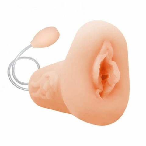 MASTURBADOR SIMULADOR DE SEXO VAGINAL COM BOMBA DE SUCÇÃO