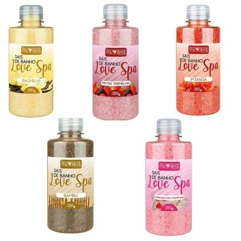 SAIS DE BANHO LOVE SPA 250G - Baunilha