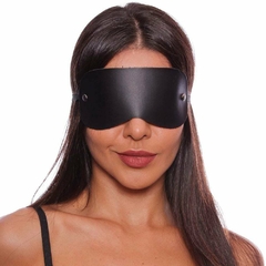 Venda tapa olhos de couro sintético
