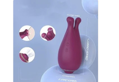 VIBRADOR DE CLITÓRIS COM PULSAÇÃO E ROTAÇÃO - POLVO - comprar online