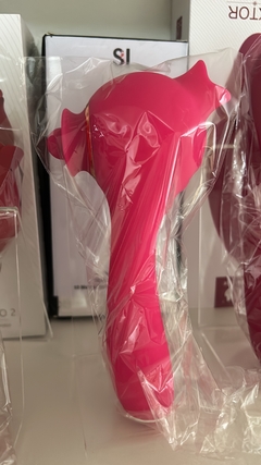 Vibrador de Ponto G e Clitóris com Língua - - amornapontadalingua