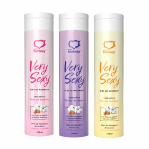 VERY SEXY ÓLEO DE MASSAGEM CORPORAL 100ML SEXY FANTASY