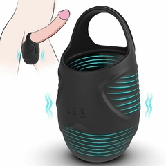 Anel peniano com vibrador de escroto - Egg Pro -