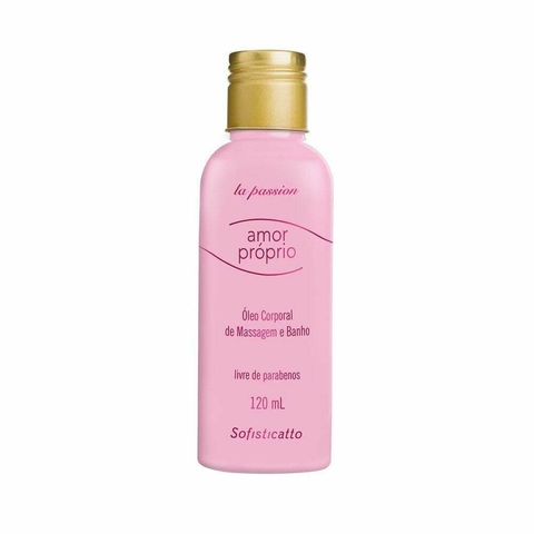 ÓLEO CORPORAL AMOR PRÓPRIO 120ML SOFISTICATTO