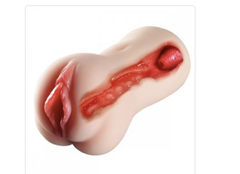 MASTURBADOR MASCULINO REALISTA COM VAGINA E ÚTERO - comprar online