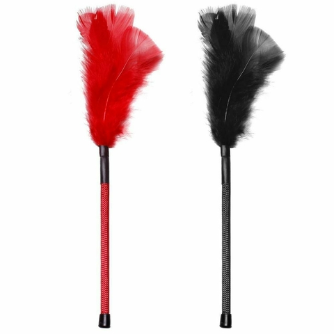 CHIBATA PLUMAS DOMINATRIX - PRETA