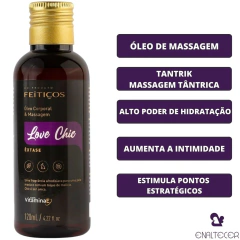 LOVE CHIC ÊXTASE ÓLEO CORPORAL E MASSAGEM 120ML - comprar online