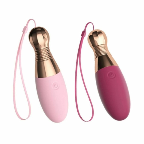 VIBRADOR BOWLING PIN 10 VIBRAÇÕES RECARREGÁVEL LILO