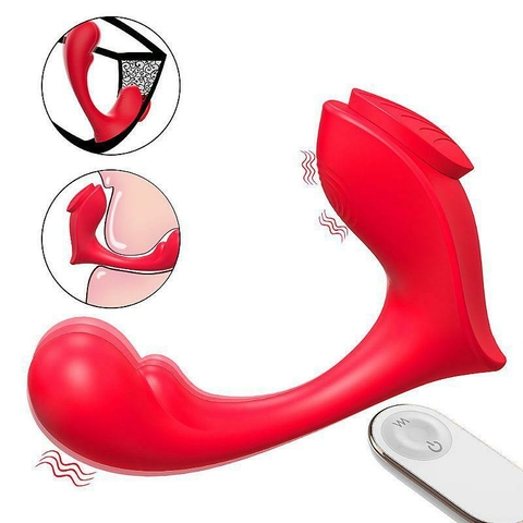 Vibrador de ponto G e clitóris - Love RCT