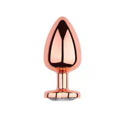 Plug Anal em Aço Formato de Coração - Tamanho P - SI - comprar online