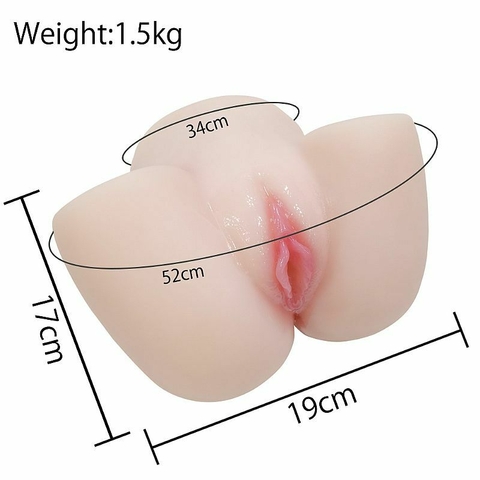 Masturbador Masculino - Vagina e Ânus