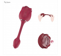Vibrador de Ponto G e Clitóris - Immortal flower 3 Rosa - S-Hande