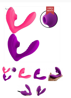 Vibrador de Ponto G e Clitóris com Pulsação - comprar online