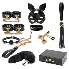 kit Maleta Sado de Luxo com 1 Bullet - Algema, Tornozeleira com...kit Maleta Sado de Luxo com 1 Bullet - Algema, Tornozeleira com...kit Maleta Sado de