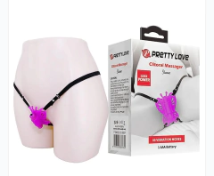 Vibrador Sloane Calcinha Estimuladora De Clitóris 10 Modos De Vibrações Pretty Love