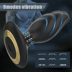 Plug Anal de Silicone com Vibro e Rotações - Whirlwind - S-Hande - amornapontadalingua