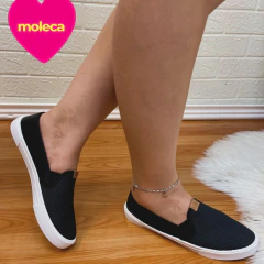 Tênis Slip On Moleca 5296 Feminino