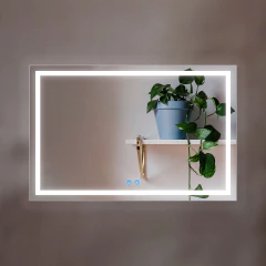 Espejo LED Inteligente con Touch On/Off y Desempañador Digital a medida - comprar online