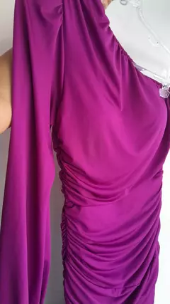Vestido longo manga nula - loja online