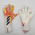 Luva Predator Freak Branco/Laranja fluorescente