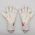 Luva Predator Freak Branco/Laranja fluorescente - comprar online