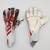 Luva Predator Freak Branco/Vermelho